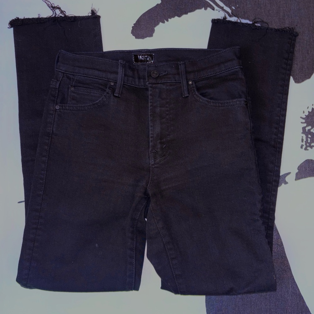 MOTHER Black Women Jeans